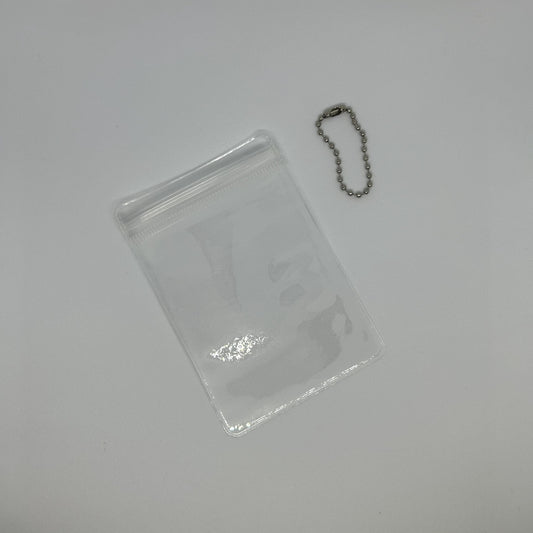 PVC Pouch + Lobster Clasp/Ball Chain Lanyard