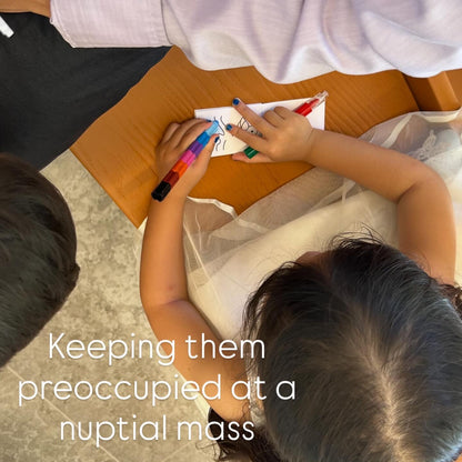 Chibi Kawaii Summer Mini Colouring Book - Handmade Calm Craft