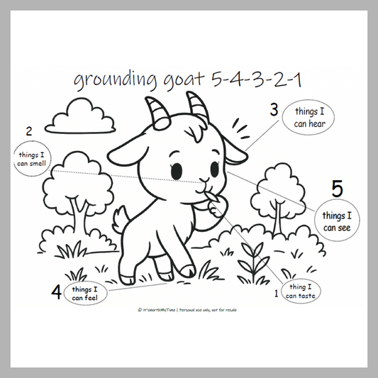 Grounding Goat - 1 Digital Poster